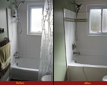 ShowerBeforeAfter Before and after